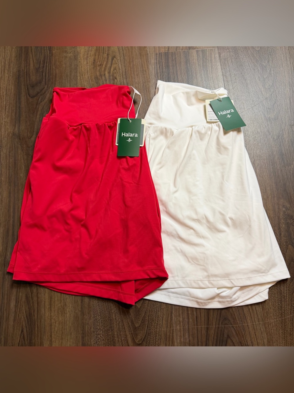 HALARA SoftlyZero™ Airy Super High Waisted 2-in-1 Yoga Shorts 7” Set of 2! Sz XL